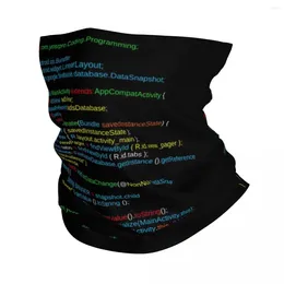 Bandanas Real Life Coding Programming Bandana Neck Gaiter UV Protection Face Scarf Cover Hacker Programmer Code Headwear Tube Balaclava