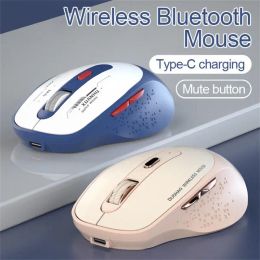 Mice Wireless Bluetooth Mouse Rechargeable Computer Mice Wireless Gaming Mouse Mute Notebook Tablet Laptop Pc Office Mouse