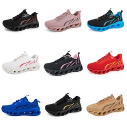 2024 women men GAI running shoes white black yellow purple trainers sports red Brown Breathable outdoor platform Shoes One