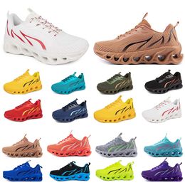 spring men women shoes Running Shoes fashion sports suitable sneakers Leisure lace-up Color black white blocking antiskid big size GAI 380