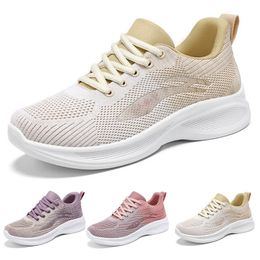 2024 new casual running shoes for women breathable single shoes soft soled sports women 66