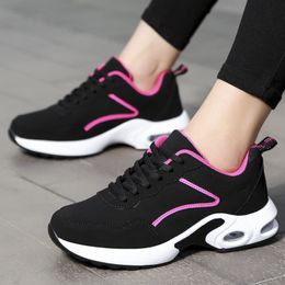 GAI Design sense soft soled casual walking shoes sports shoes female 2024 new explosive 100 super lightweight soft soled sneakers shoes colors-122 size 35-42