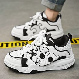 Running Shoes Men Comfort Flat Breathable White Black Green Shoes Mens Trainers Sports Sneakers Size 38-44 GAI Color58