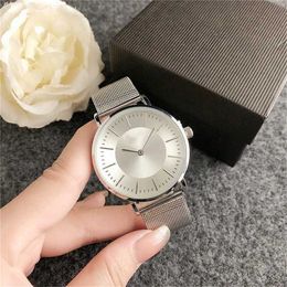 12% OFF watch Watch Full Women Men Male Steel Metal Band Quartz With Luxury 1853 Clock 75