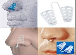 4pcs Boxed Stop Snoring Magnetic Anti Snore Apnea Nose Clip Mini Transparent AntiSnoring Device Healthy Sleeping Aid Equipment DB9267876