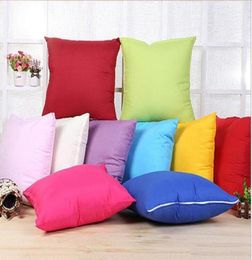 9 Styles Home Sofa Throw Pillow Case Multicolor Polyester Chair Back Cushion Car Office Decorations Holiday Party Gifts9278592