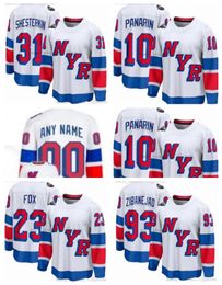 Custom Youth Stadium Series Hockey Jersey Artemi Panarin Chris Kreider Vincent Trocheck Mika Zibanejad Alexis Lafreniere Adam Fox Men Women Kids Any Name Stitched