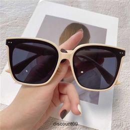 Fashion Gentle Monster Cool Sunglasses Gm Designer New Large Frame Square for Men with a Face and Slimming Women Internet Celebrity. the Same Korean Versionnp68