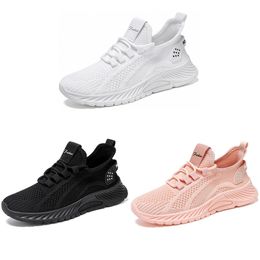 Classic breathable men women outdoor shoes womens running shoes for Spring white black pink fashion shoes GAI 050