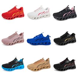 2024 men GAI women running shoes black white yellow purple mens trainers sports red Brown Breathable platform Shoes outdoor