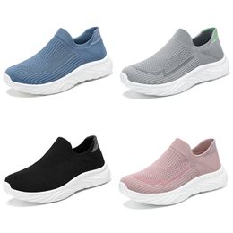 2024 New Sports Leisure Women Running Sole Lazy Korean Edition Trend Flying Weaving One Step Single Shoes GAI 009 XJ 18557 17896
