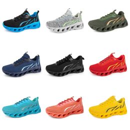 running women 2024 shoes men eight GAI triple black Brown navy blue light yellow mens trainers sports Breathable platform Shoes