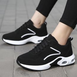 Design sense soft soled casual walking shoes sports shoes female 2024 new explosive 100 super lightweight soft soled sneakers shoes colors-128 size 35-42