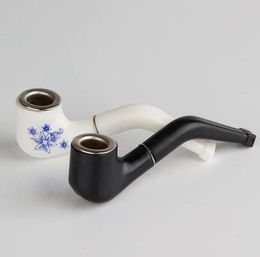 Super Mini Small Smoking pipes Creative filter cigarette holder Small portable for dry herb Material PlasticMetal6755148