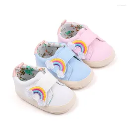 First Walkers Spring Baby Girls Boys Solid Cute Footwear Shoes Toddlers Cotton Infant Soft Bottom 0-18M Anti-slip