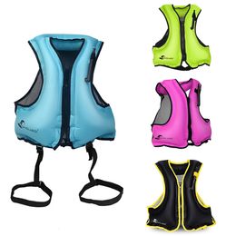 Adult Inflatable Swimming Life Vest Swimming Boating Life Vest Snorkelling Surfing Water Safety Sports Life Saving Jackets 240219