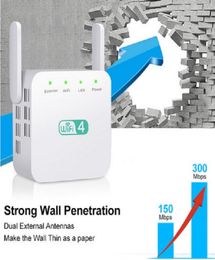 in 2022 20off 300Mbps WiFi Repeater 24GHz Range Extender Routers WirelesRepeater Amplifier Signal Booster 3 Antenna LongRange 1750209