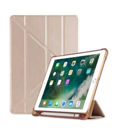 Pen Holder Silicone Magnetic Smart Cover Soft TPU Back Protective Case for iPad 97 9th 8th 7th 10th 109 2022 Generation Air 2 5 7247558