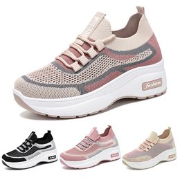 Classic casual shoes sponge cake running shoes comfortable and breathable versatile all season thick soled socks shoes 20 trendings