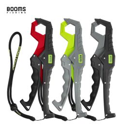 Accessories Booms Fishing Glass Fibre Fish Gripper with Lanyard AntiRust AntiCorrosion Grabber Keeper Safer Crip Pliers Holder Fish Clamp