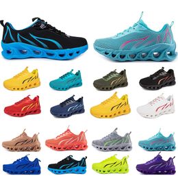 spring men women shoes Running Shoes fashion sports suitable sneakers Leisure lace-up Color black white blocking antiskid big size GAI 8a XJ XJ