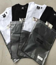 KITH The Godfather Tshirt Men Women Heavy Fabric Unisex Classic Box Print Kith Tee Tag Label Back Film Mark X07121244494