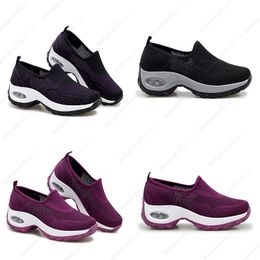 Running Shoes for men women triple black white purple pink Breathable and comfortable mens sports trainer sneaker 009 GAI