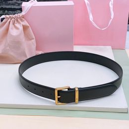 Cowhide Designer Belt Metal Buckle Belts For Women Designer Luxuey Men's Belt Fashion Accessories