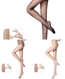Plus Size Super Elastic Tights Women Stockings Body Shaper Pantyhose 30D Stocking Tight Sexy Hosiery Underwear X05217895731