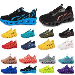 spring men women shoes Running Shoes fashion sports suitable sneakers Leisure lace-up Color black white blocking antiskid big size GAI 199