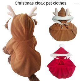 Dog Apparel Christmas Cloaks For Small Dogs Clothes Summer Cosplay Cat Pet Capes Puppy Accessories Clothing Gift