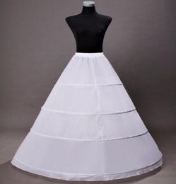 Long Hoop Petticoats For Wedding Dresses Women Underskirt 2016 white crinoline jupon sottogonna8067346