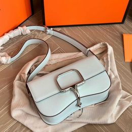 Top Quality Della Bag Saddle Small Square Bag Camera Bag Shopping Bag Cowhide Hobo Designer Luxury Shoulder Bags Women Crossbody Bag