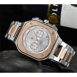 10% OFF watch Watch Bell Ross Global Limited Edition Stainless Steel Business Chronograph Luxury Date Casual Quartz Mens