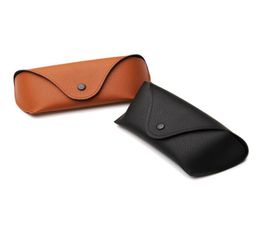 Fashion Classic Brown Black Sunglasses Soft Cases Retro Design Leather Glasses Box lunettes gafas Eyeglasses Case High Quality7456590