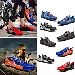 designer Cycling Shoes Men Sports Dirt Road Bike Shoes Flat Speed Cycling Sneakers Flats Mountain Bicycle Footwear hockey ta GAI