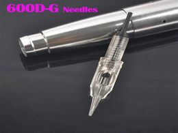 Tattoo Needle 100pcs lot 1RL Disposable Sterilised Permanent Makeup Cartridge Needles Tips For Eyebrow Easy Click296E7033944