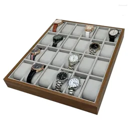 Watch Boxes Wooden Storage Organiser Case Shockproof Luxury Display Holder Box Personalised Portable Watches Accessories