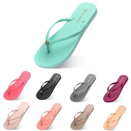 Red 2024 Summer Slippers Black Spring Pink Green Mens Low Top Breathable Soft Sole Shoes Flat Men G 30