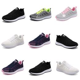 2024 summer running shoes designer for women fashion sneakers white black pink grey comfortable-042 Mesh surface womens outdoor sports trainers GAI sneaker shoes