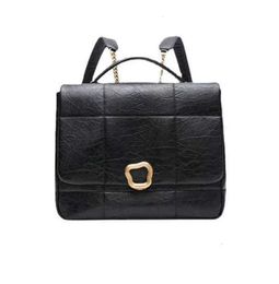 Cosmetic Bags Cases Songmont Chocolate Series 16 inch Backpack Computer niche designer top layer cowhide High quality womens