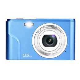 Digital Camera Auto Focus Point And Shoot Cameras FHD 1080P 48Mp With 16X Digital Zoom Kids Compact Camera 1537