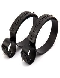 PU Leather Wrist Leg Cuffs Set bdsm Bondage Restraints Locking Hands to Thighs Harness Erotic Toys Sex Toys for Couples 07018802287