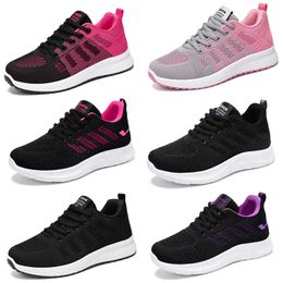 GAI Women's casual soft sole sports shoes breathable single shoe mesh shoes running shoes women's 40