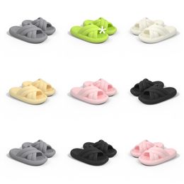 summer new product free shipping slippers designer for women shoes Green White Black Pink Grey slipper sandals fashion-035 womens flat slides GAI outdoor shoes