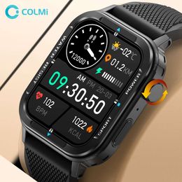 COLMI M41 1.9 Outdoor Military Smart Watch Men Bluetooth Call Smartwatch for Xiaomi Android Ios IP67 Waterproof Ftiness Watches