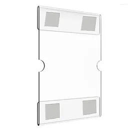 Frames Pos Frame Wall-Mounted Acrylic Display Rack 4x6 Inch Po With Adhesive Hardware Home Decoration