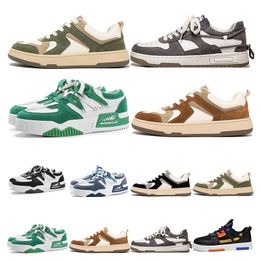 GAI canvas shoes breathable mens womens big size fashion Breathable comfortable bule green Casual mens trainers sports sneakers a72