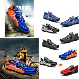 Shoes Men Dirt Road Bike Sports Flat Speed Cycling Sneakers Flats Mountain Bicycle Footwear SPD Clwr 55 s