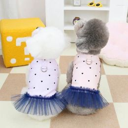 Dog Apparel Cat Puppy Pet Clothes Dresses Summer Tutu Dress Maltese Shih Tzu Poodle Schnauzer Yorkie Bichon Pomeranian